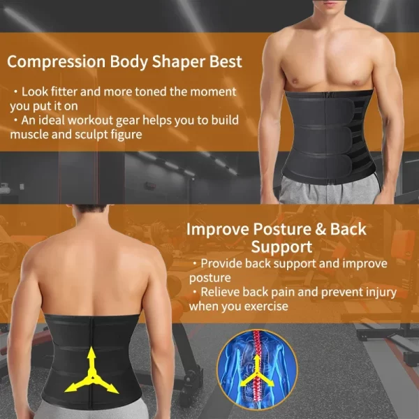 Cinto para Perda de Peso Neoprene para homens - Image 6