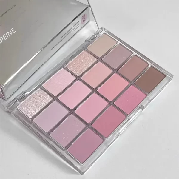 Paleta de Sombra Marrom Mate, 16 Cores Produto de Alta Qualidade - Image 10