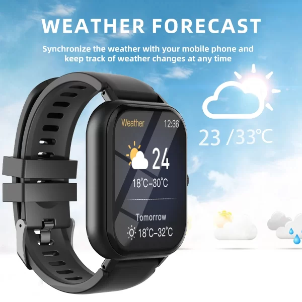 Smartwatch Bluetooth com tela de toque completa, Android e Iphone, para homens e mulheres - Image 13